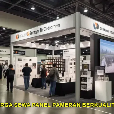 harga sewa panel pameran berkualitas